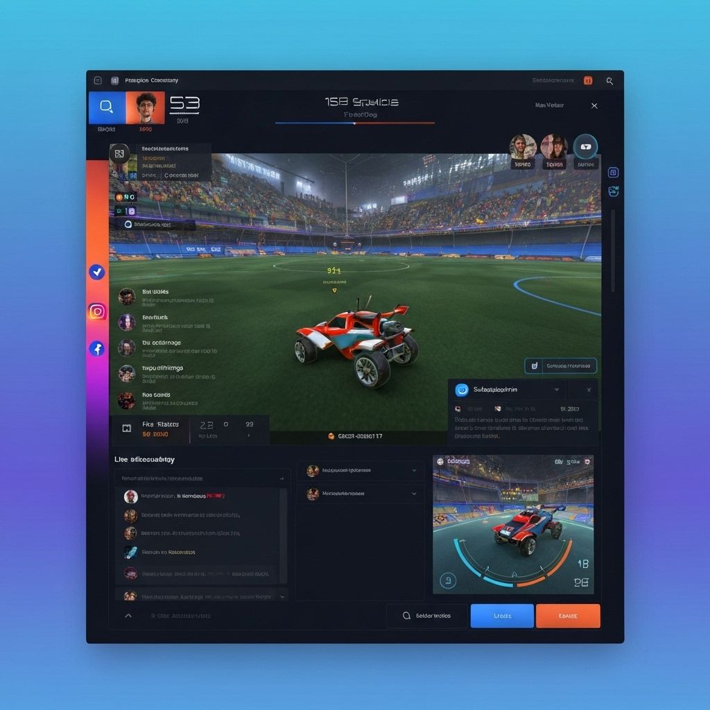Rocket League Stream Manager Interface